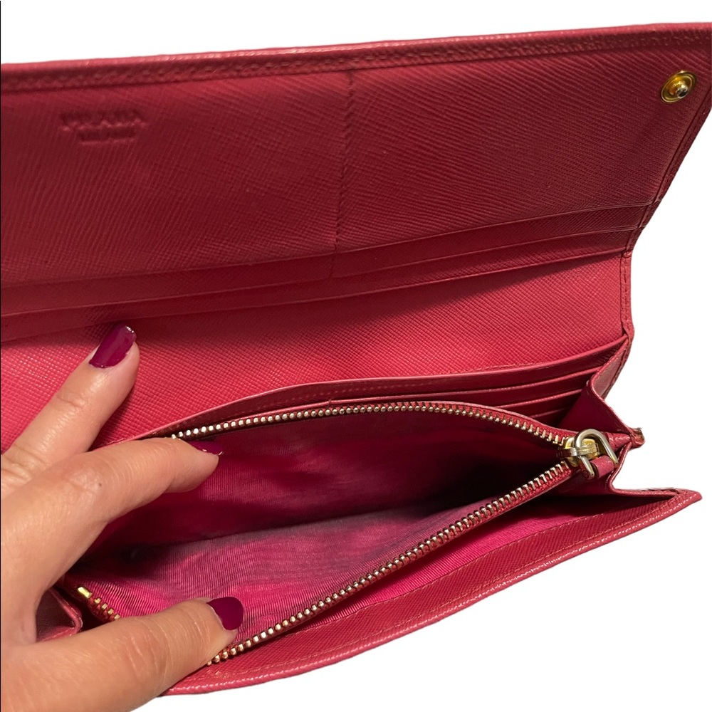 Authentic Prada Long Wallet - Picture 8 of 11